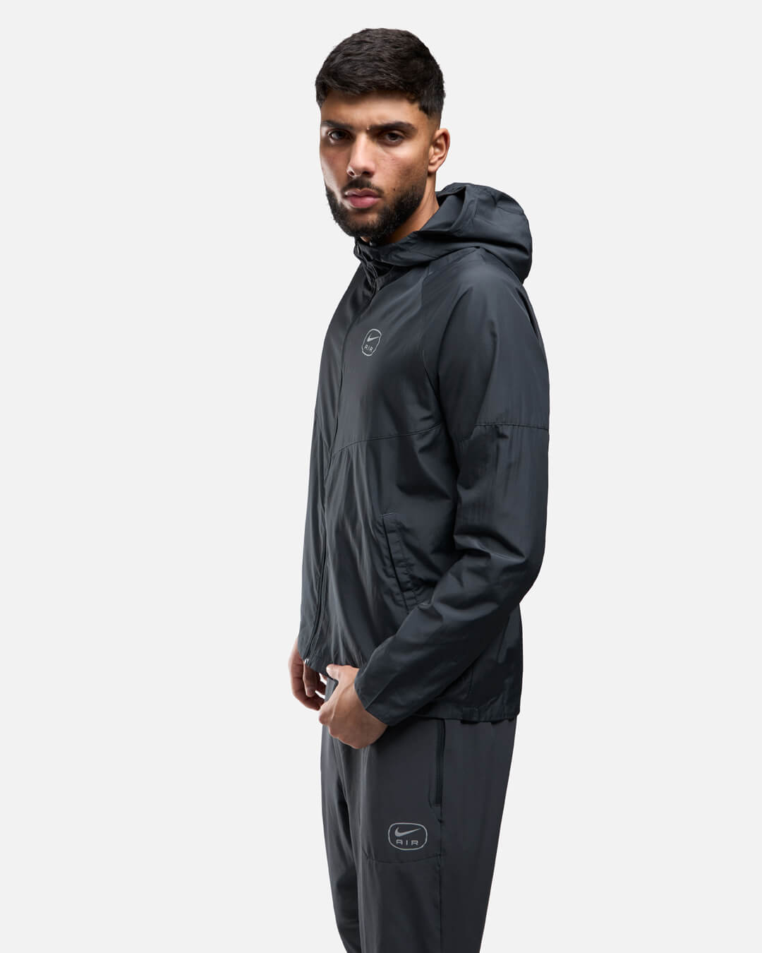 Veste Nike Running Air - Noir/Orange