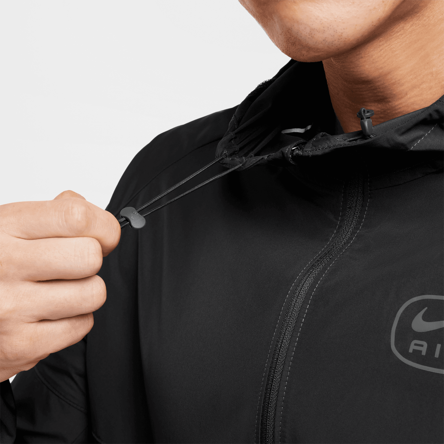 Veste Nike Running Air - Noir/Orange