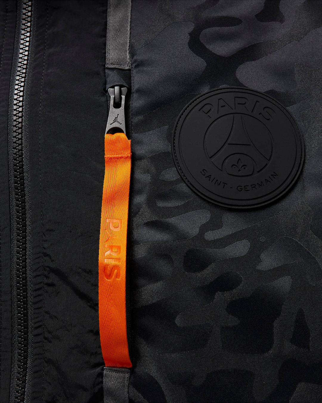 Veste PSG x Jordan Anthem - Noir/Gris/Orange