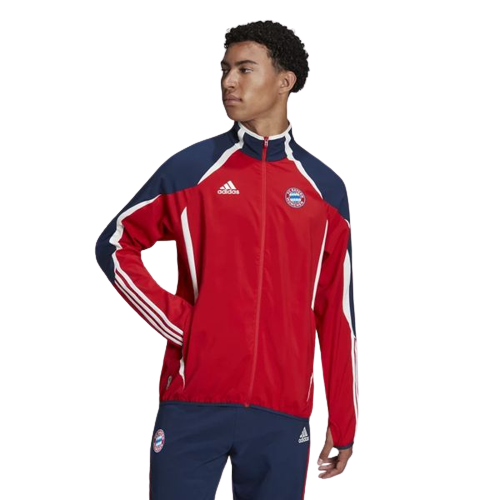 Veste survêtement Bayern Munich Teamgeist - Bleu/Rouge/Blanc