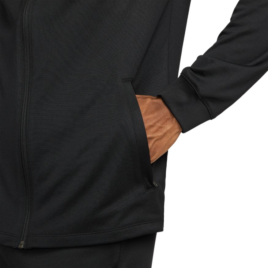 Veste de survêtement Tottenham Hotspur Strike - Noir/Jaune