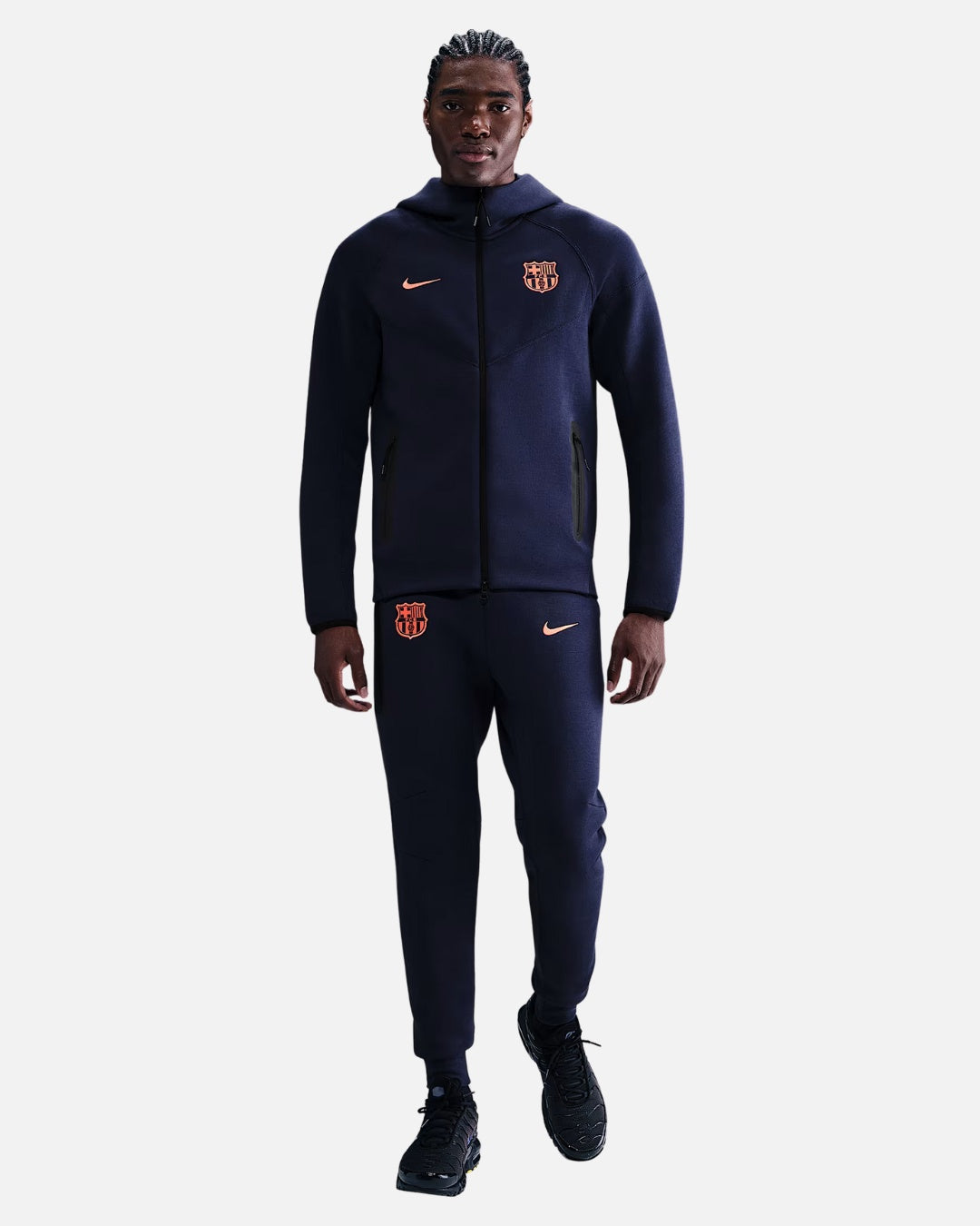 Veste Tech Fleece FC Barcelone 2025/2026 - Bleu