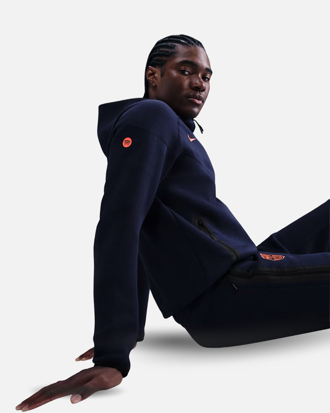 Veste Tech Fleece FC Barcelone 2025/2026 - Bleu