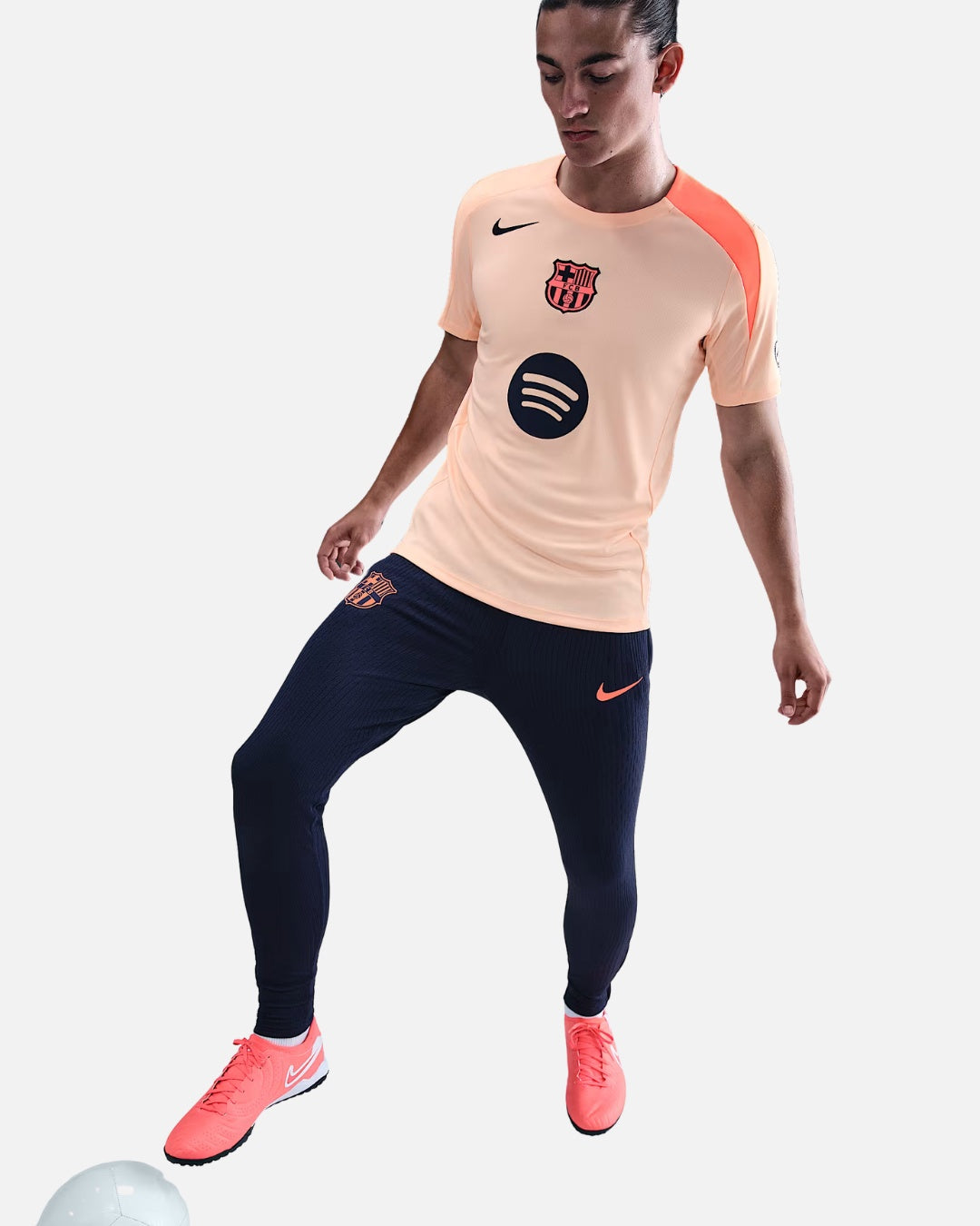 Maillot d'entraînement FC Barcelone 2025/2026 - Orange