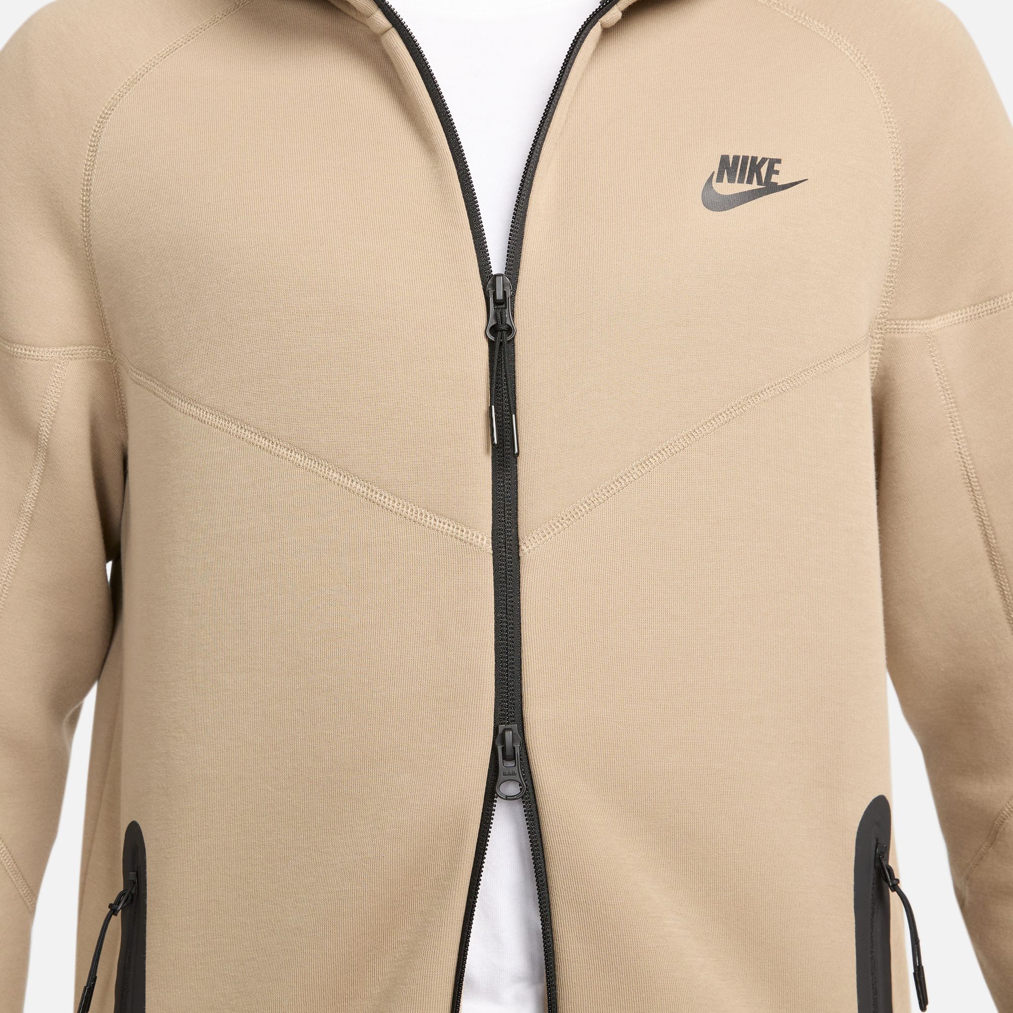 Veste Nike Tech Fleece Windrunner - Marron