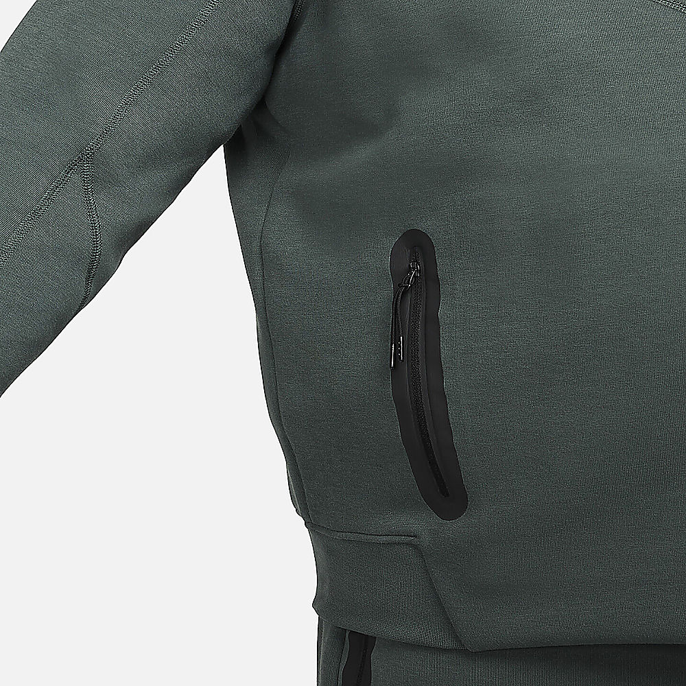 Sweatshirt Nike Tech Fleece - Vert /Noir