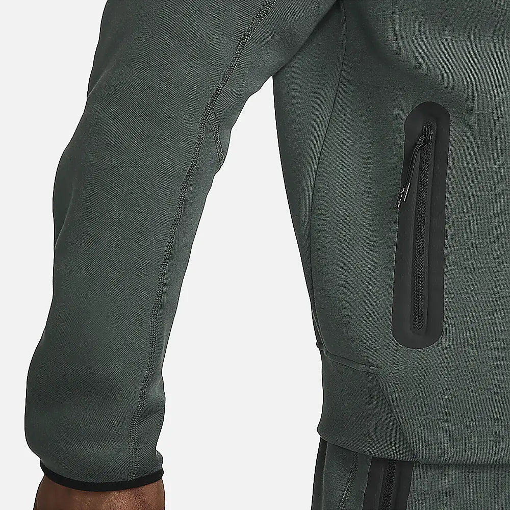Sweatshirt Nike Tech Fleece - Vert /Noir