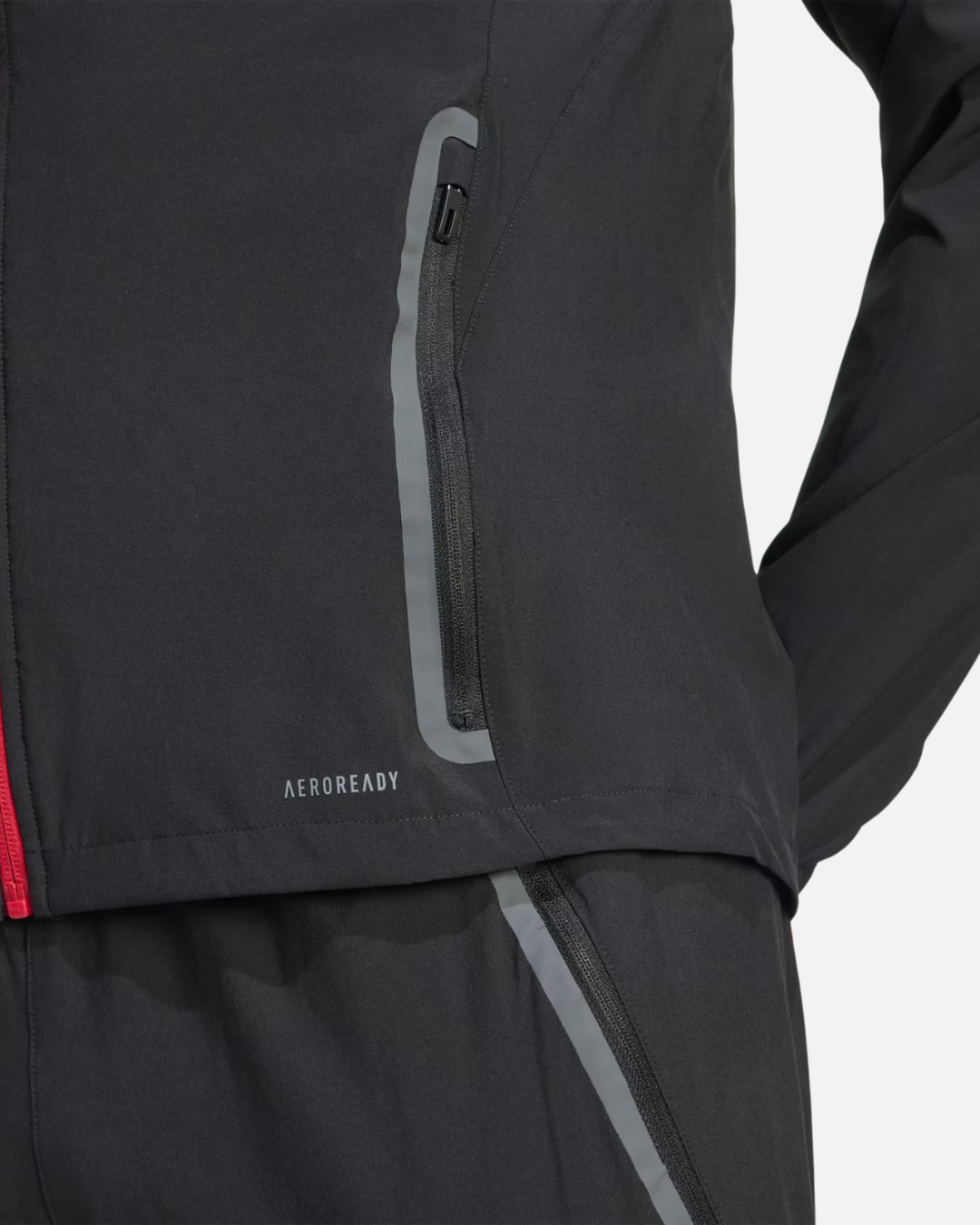 Veste Liverpool FC Tiro 25 Competition Vis Tech - Noir/Rouge