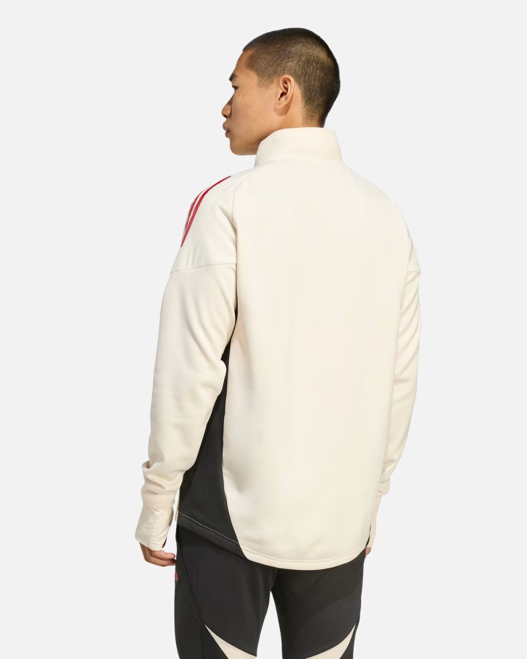 Haut d'entraînement avec Cagoule intégrée Liverpool FC 2025/2026 - Blanc