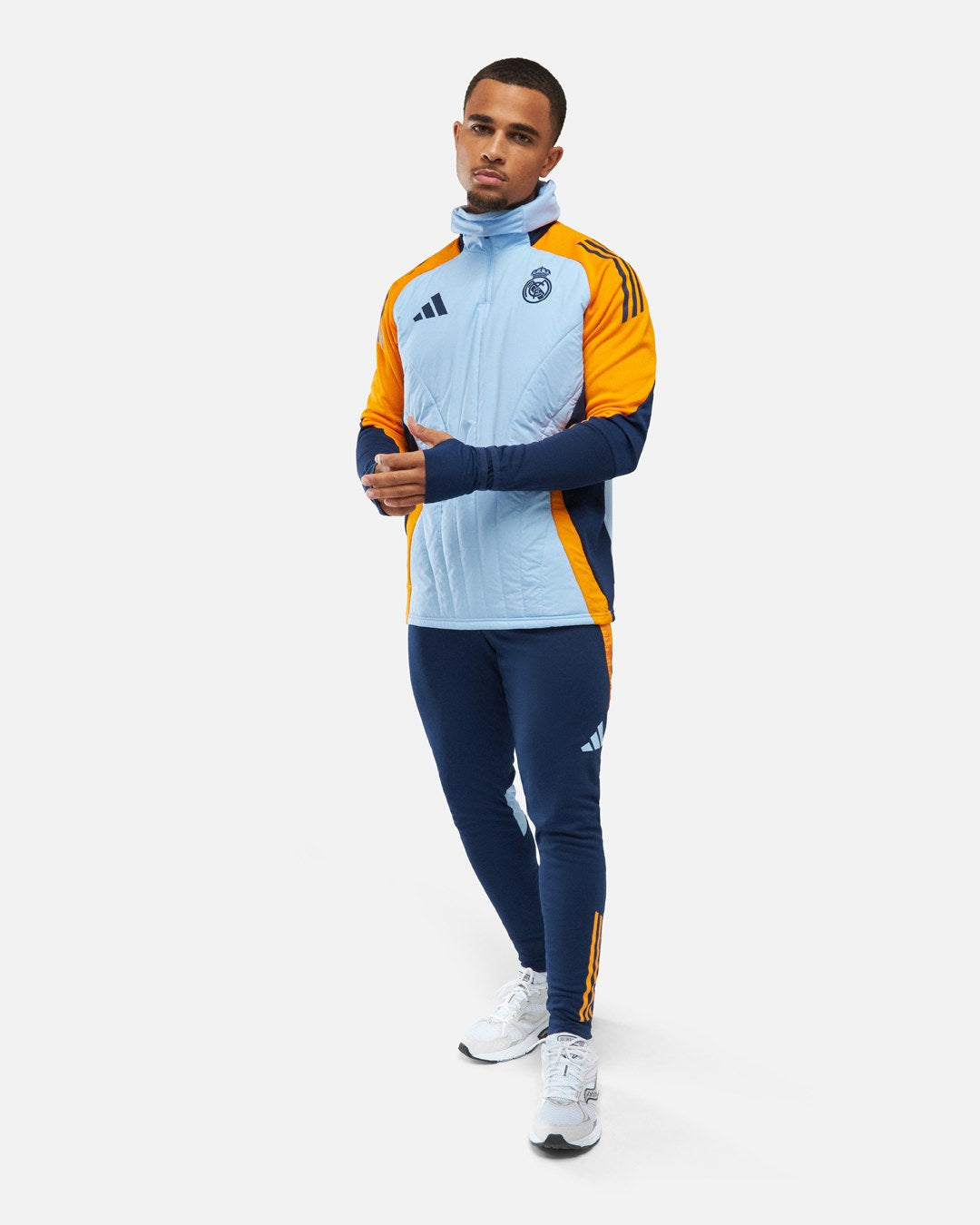 Pantalon d'entrainement Real Madrid - Bleu/Orange