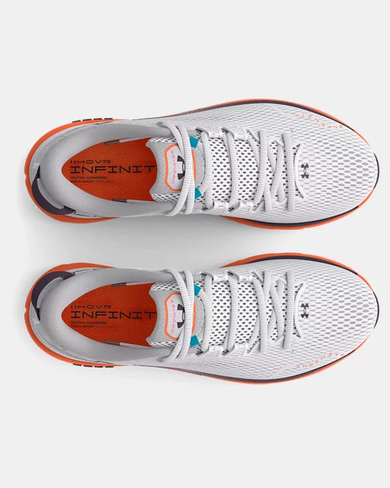 Under Armour HOVR™ Infinite 5 - Blanc/Gris/Orange