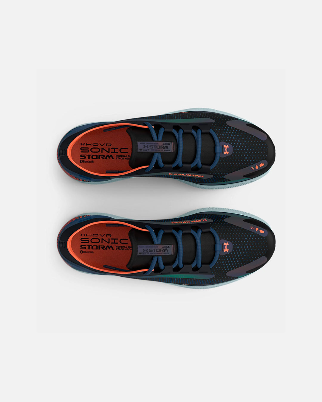 Under Armour UA HOVR™ Sonic 5 Storm - Noir/Bleu/Orange