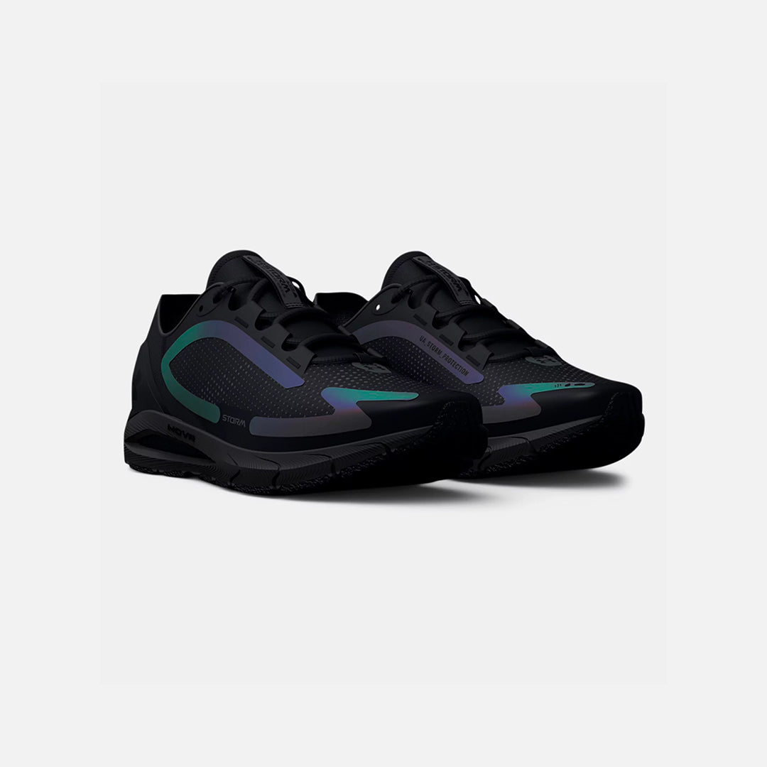 Under Armour UA HOVR™ Sonic 5 Storm - Noir/Vert/Violet