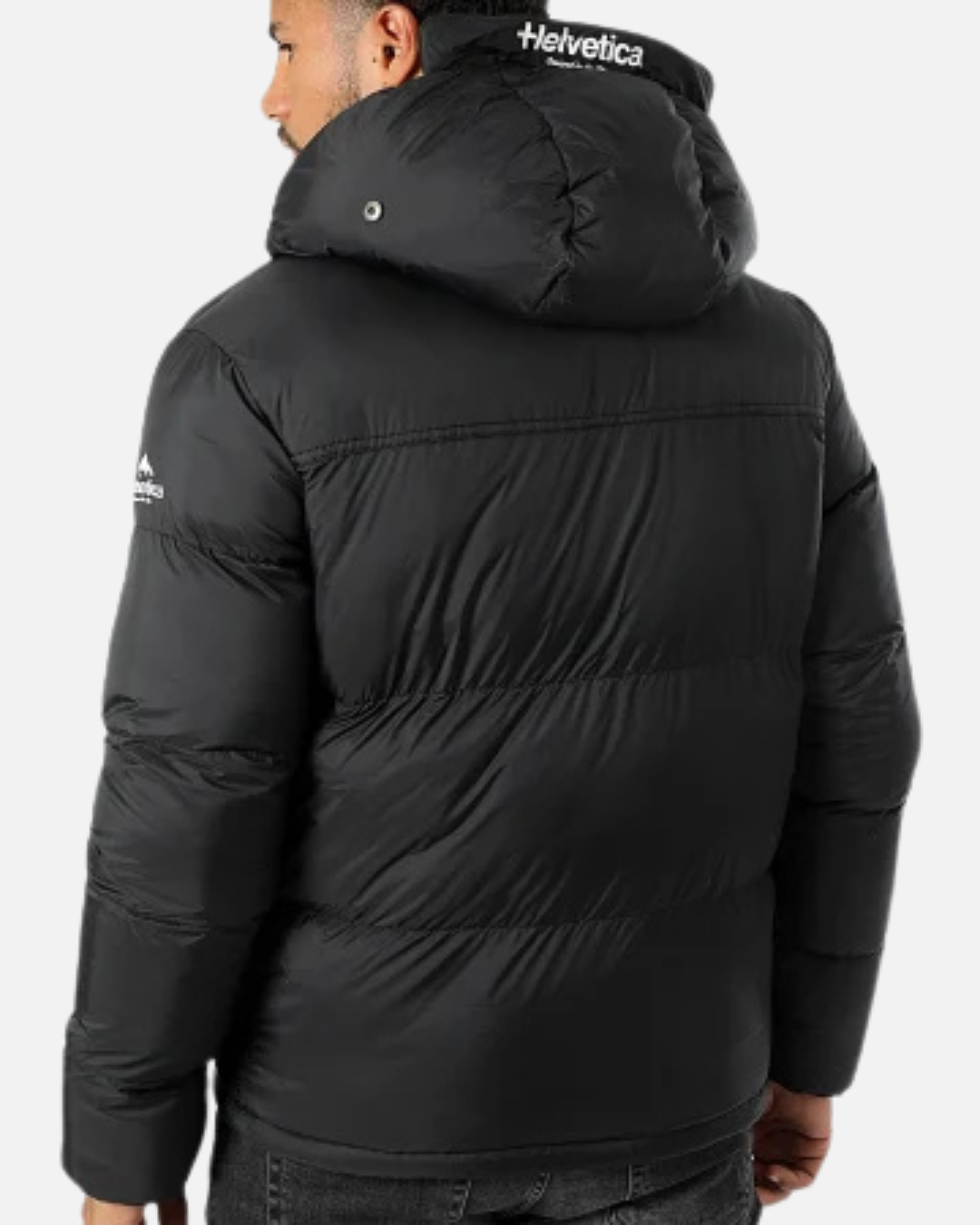 Doudoune Helvetica Middle Block - Noir