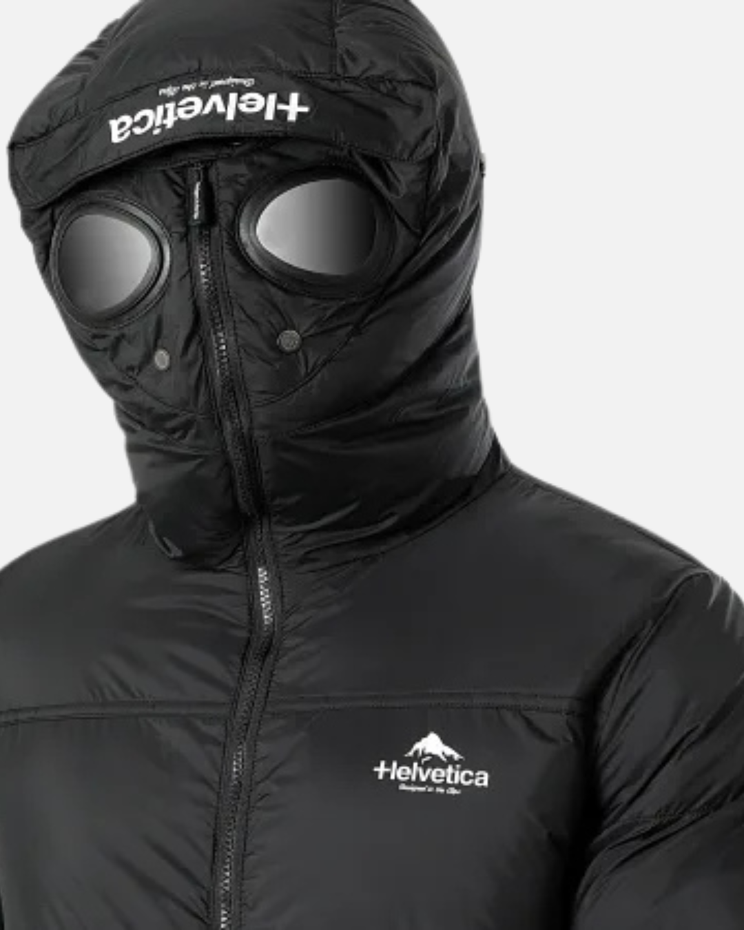 Doudoune Helvetica Middle Block - Noir