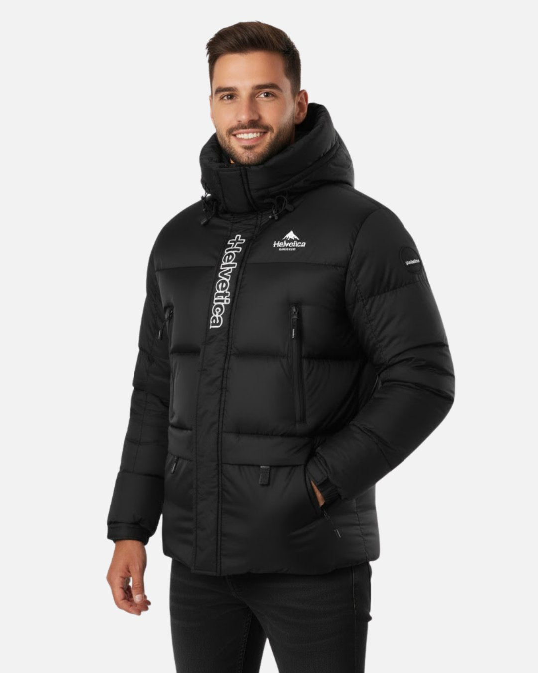 Doudoune Helvetica Villar - Noir