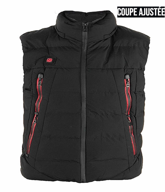 Veste Scampia chauffante sans manches - Fuji - Noir