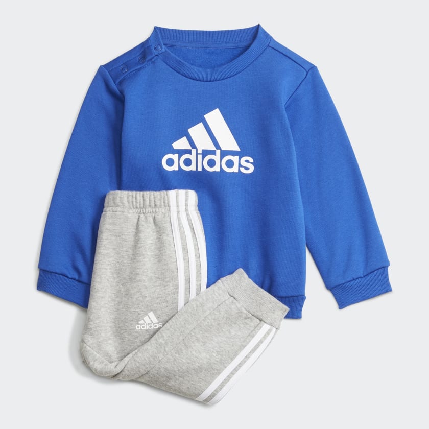 Ensemble Survêtement Adidas Bébé - Bleu/Gris