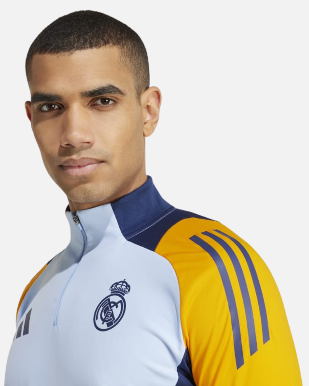Haut d'entrainement Real Madrid 2024/2025 - Bleu/Orange