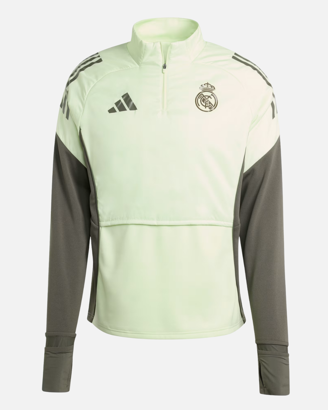 Haut hiver Real Madrid Tiro 25 Competition - Jaune/Vert