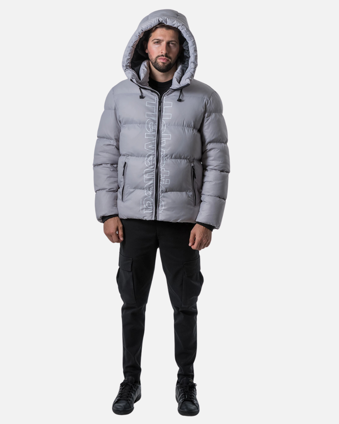 Doudoune Helvetica Silver - Gris