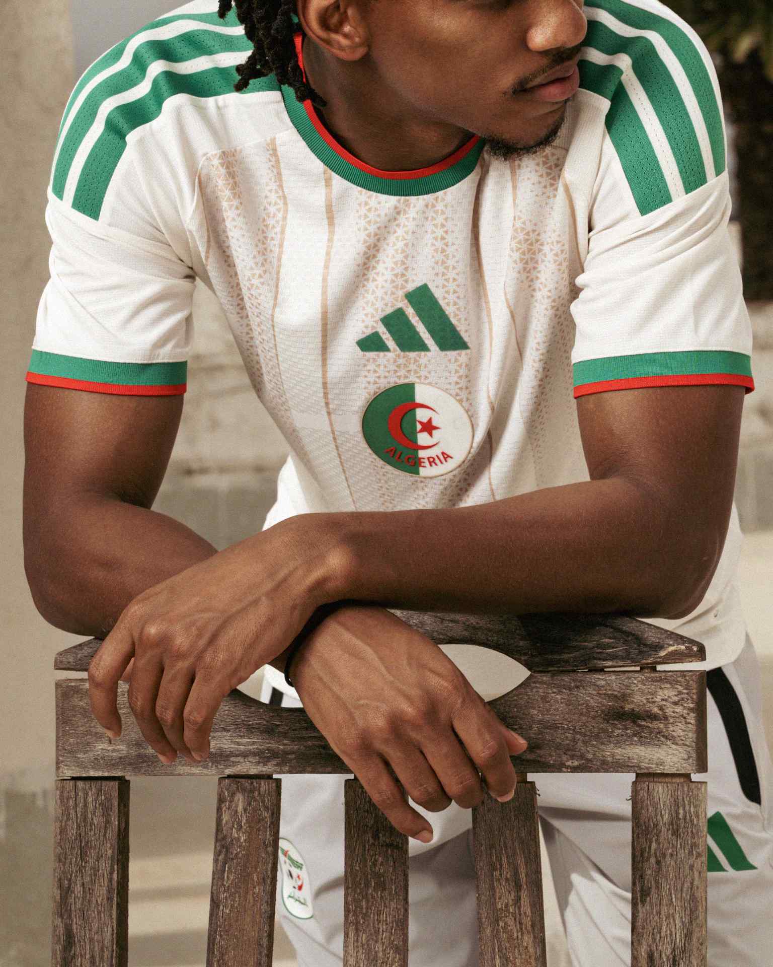 Maillot Algérie Domicile 2025/2026 - Blanc