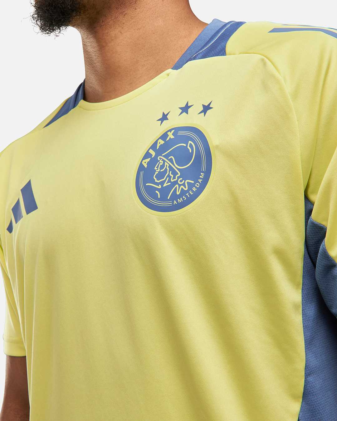 Maillot d'entrainement Ajax Amsterdam 2024/2025 - Jaune/Bleu