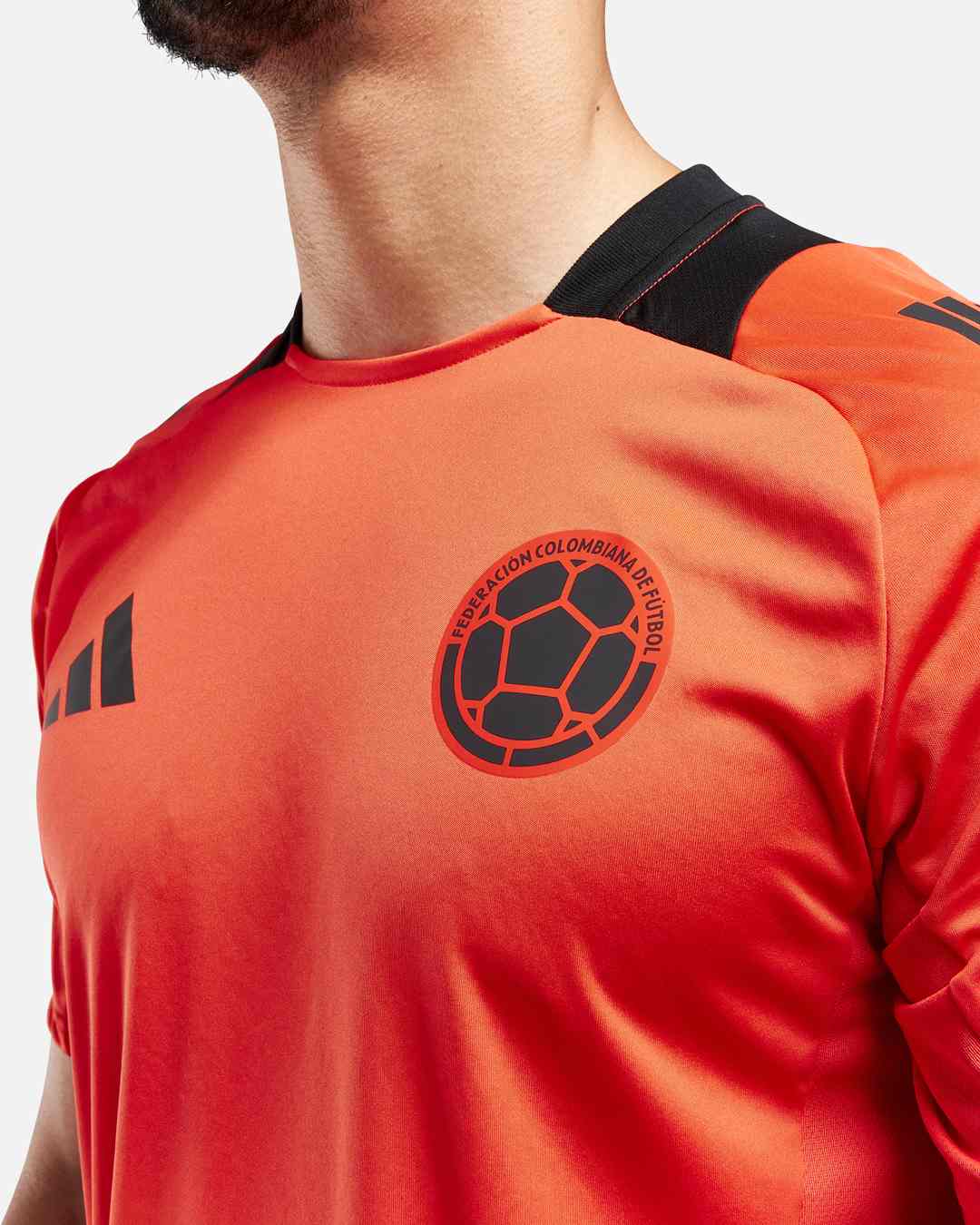 Maillot d'entrainement Colombie - Orange/Noir