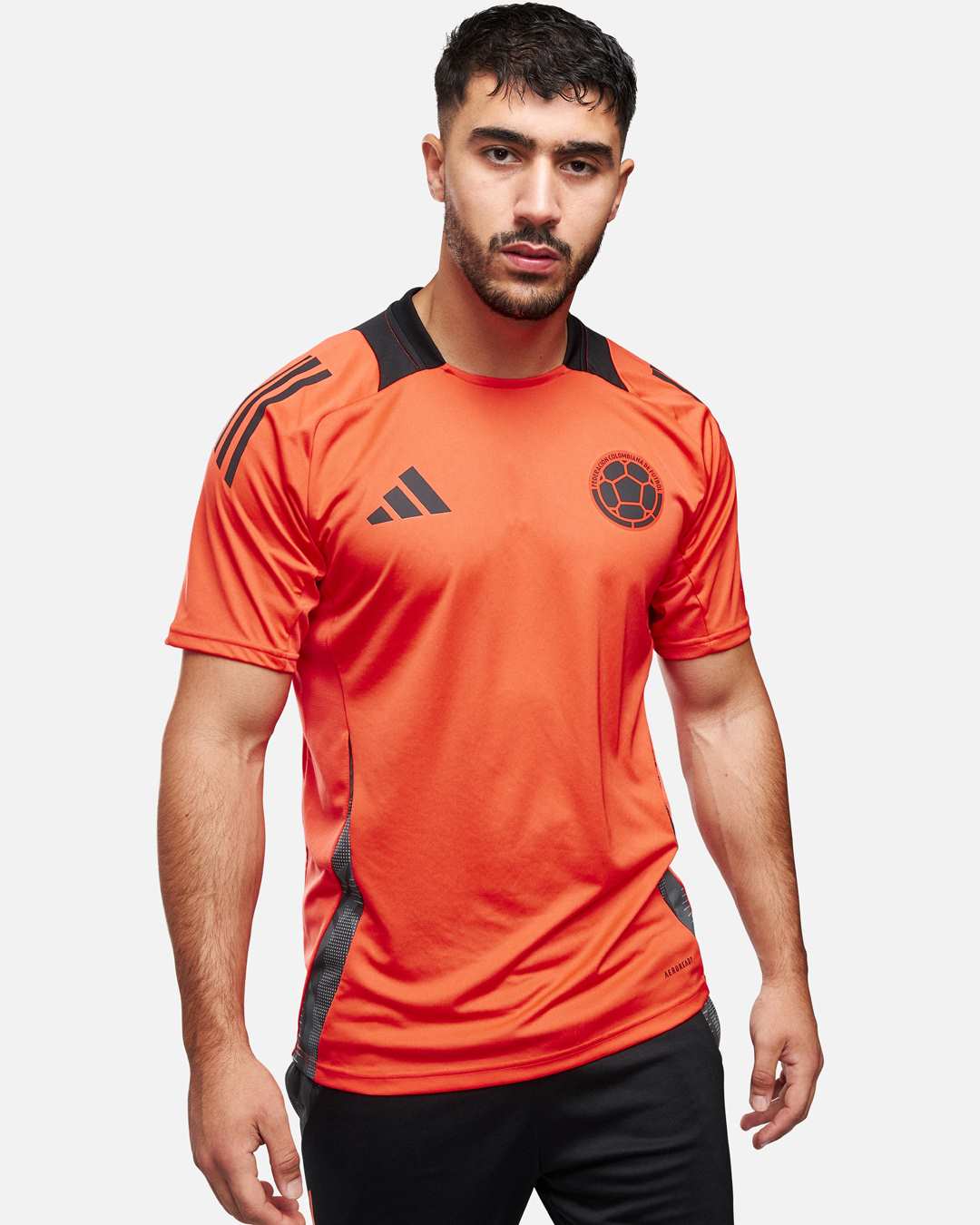 Maillot d'entrainement Colombie - Orange/Noir