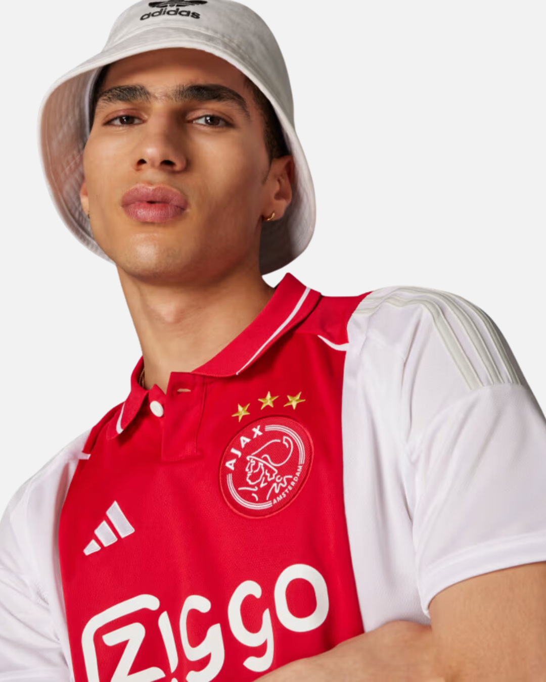 Maillot Domicile Ajax Amsterdam 2024/2025 - Rouge/Blanc