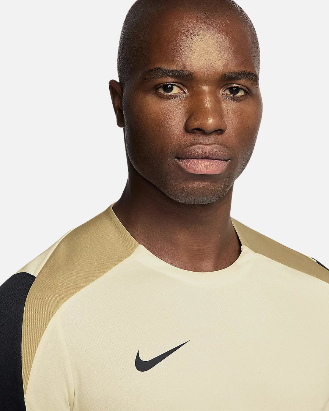 Maillot d'entraînement Nike Running Dri-Fit Strike - Beige/Doré