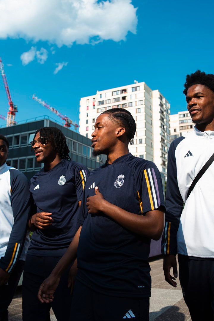 Maillot d'entrainement Real Madrid - Bleu/Jaune