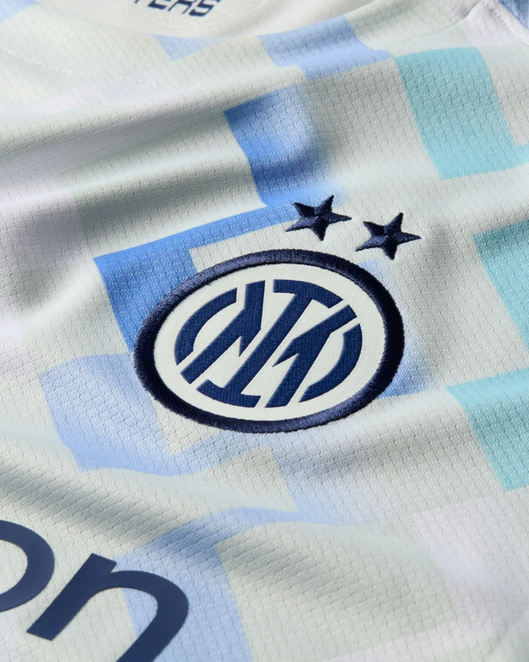 Maillot extérieur Inter Milan 2025/2026 - Blanc/Bleu