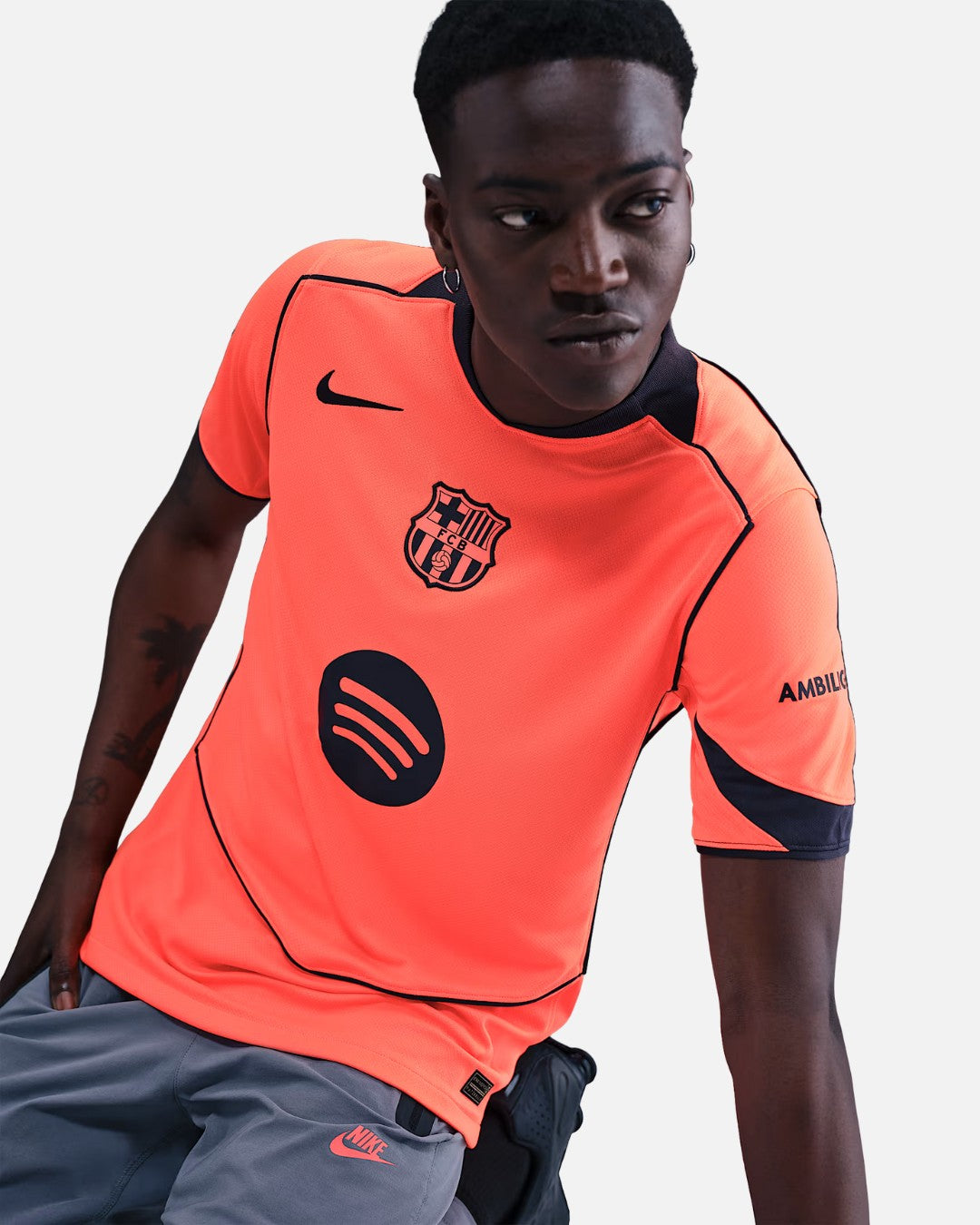 Maillot FC Barcelone Third 2025/2026 - Orange