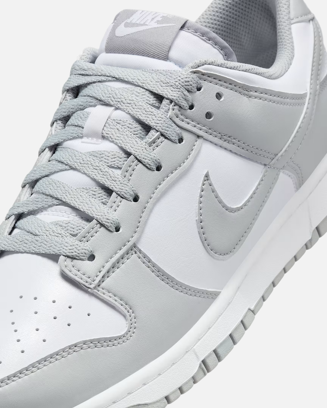 Nike Dunk Low Retro - Gris/Blanc