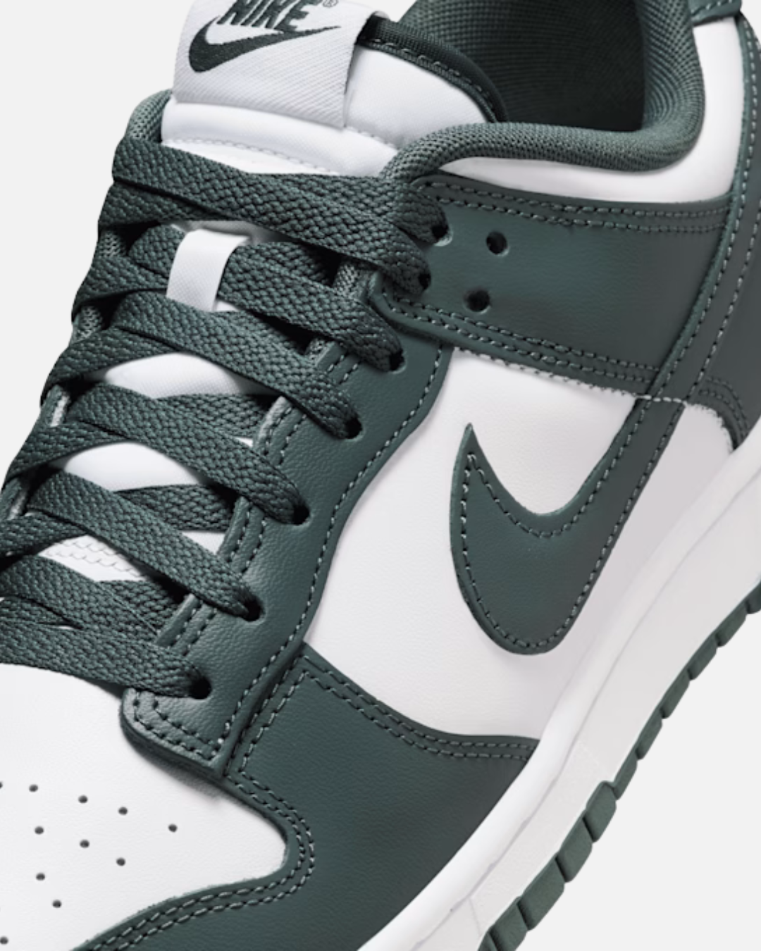 Nike Dunk Low Retro - Vert/Blanc