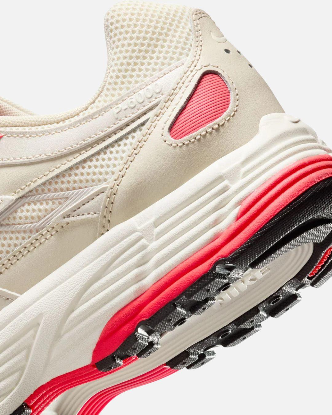 Nike P-6000 - Beige/Rouge