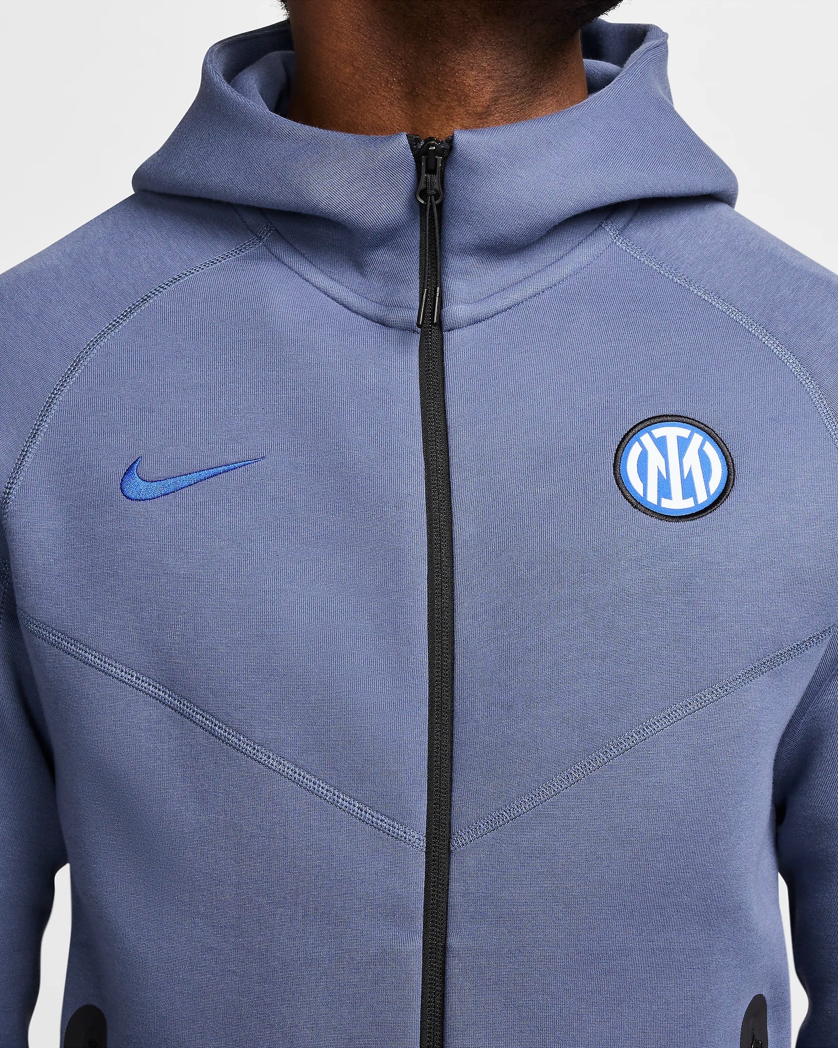 Veste Inter Milan Tech Fleece 2024/2025 - Bleu