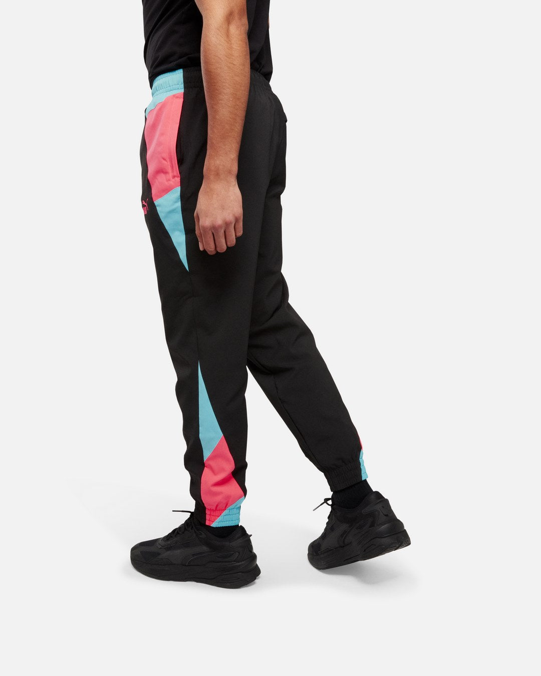 Pantalon de survêtement Manchester City - Noir/Rose/Bleu