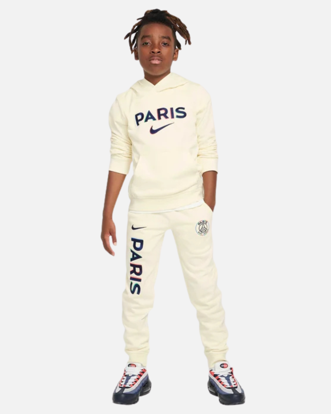 Pantalon de survêtement PSG Club Fleece Junior - Beige