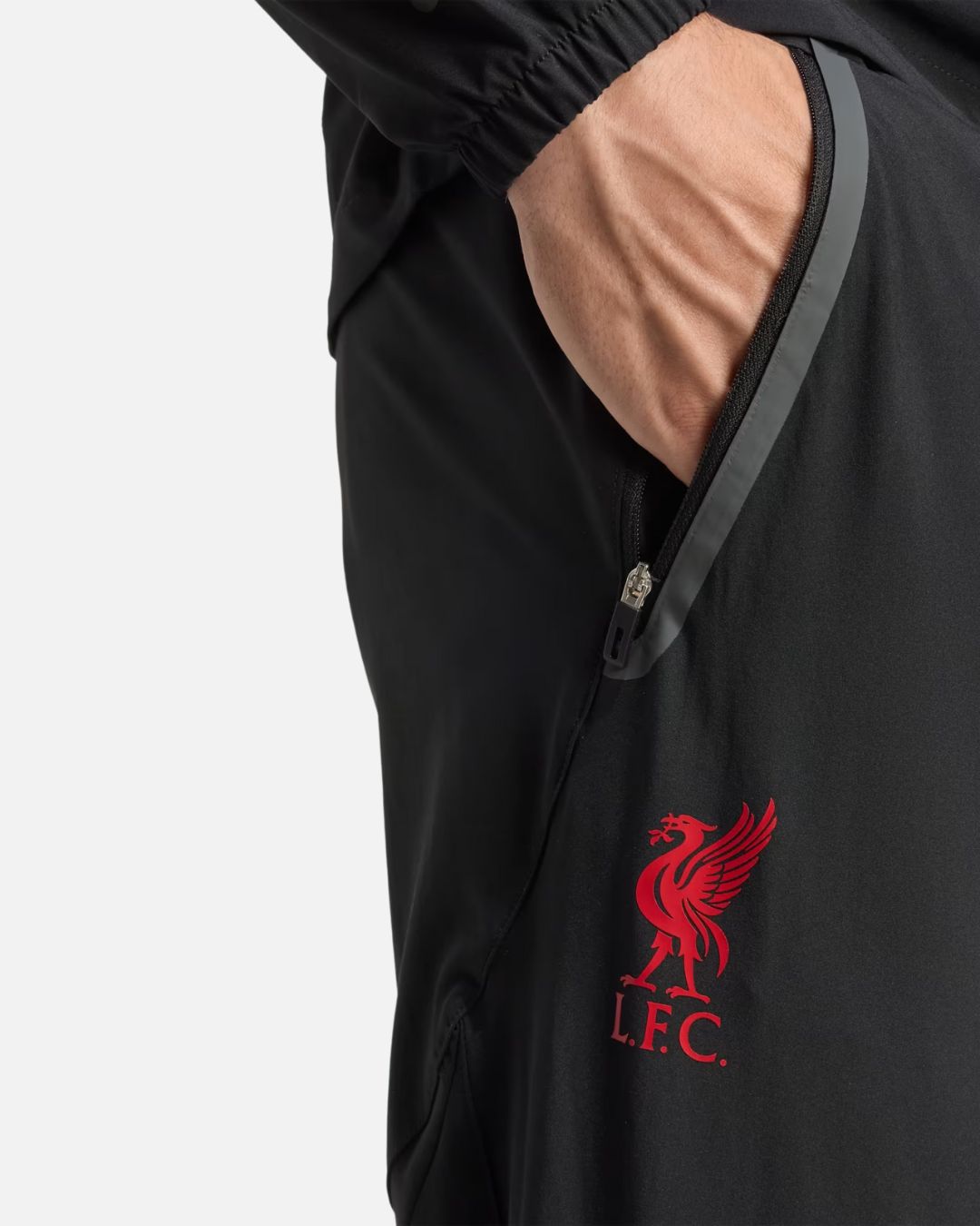 Pantalon de survêtement Liverpool FC 2025/2026  - Noir/Rouge