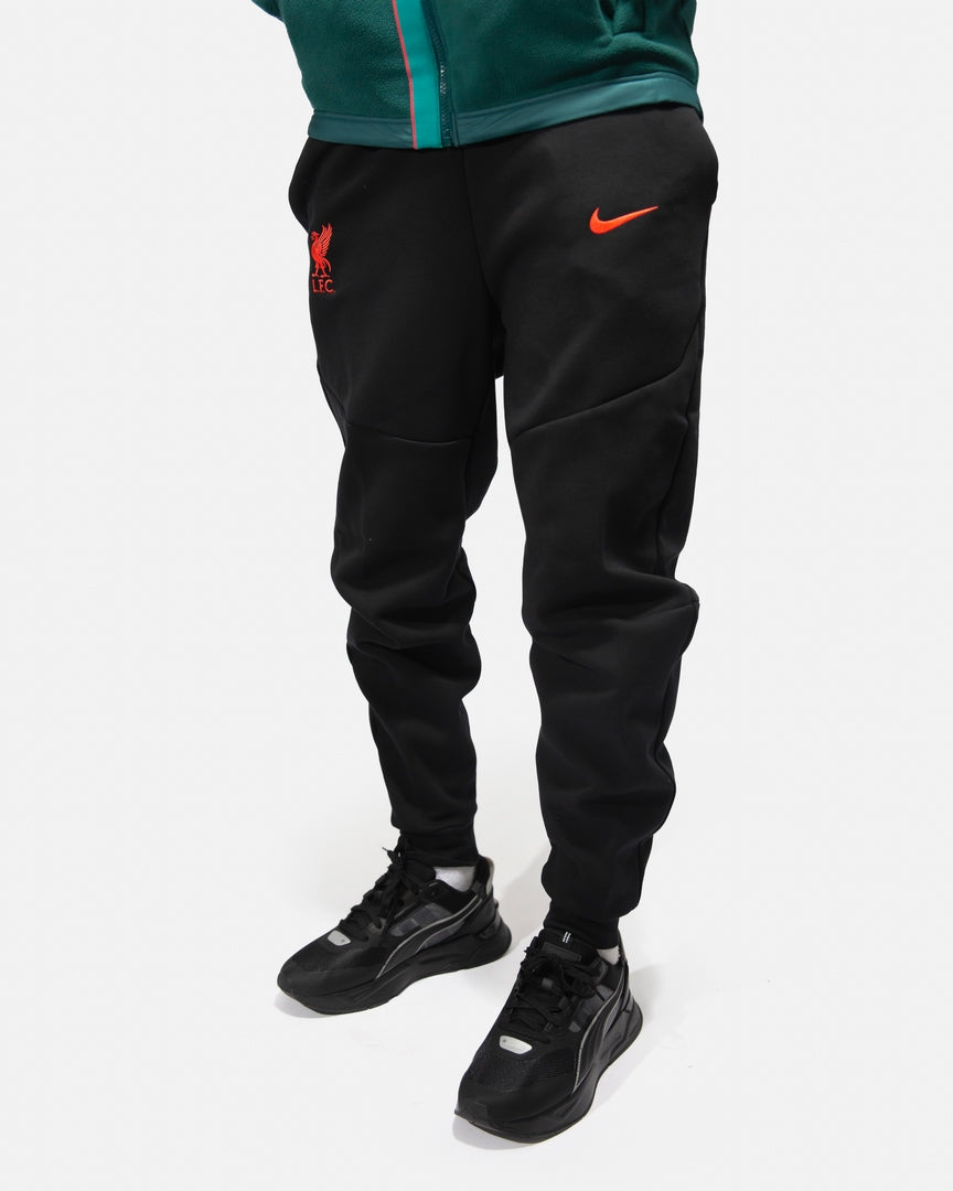 Pantalon Liverpool Tech Fleece - Noir/Rouge