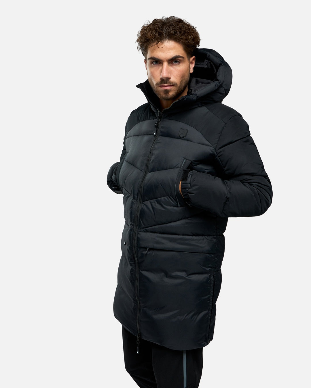 Parka longue FK Town - Noir