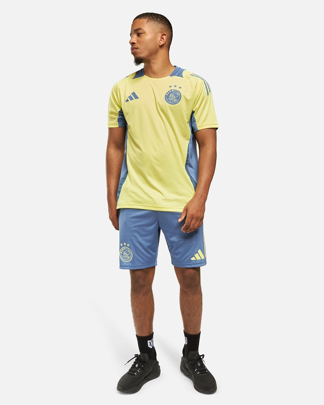 Short d'entrainement Ajax Amsterdam 2024/2025 - Bleu/Jaune