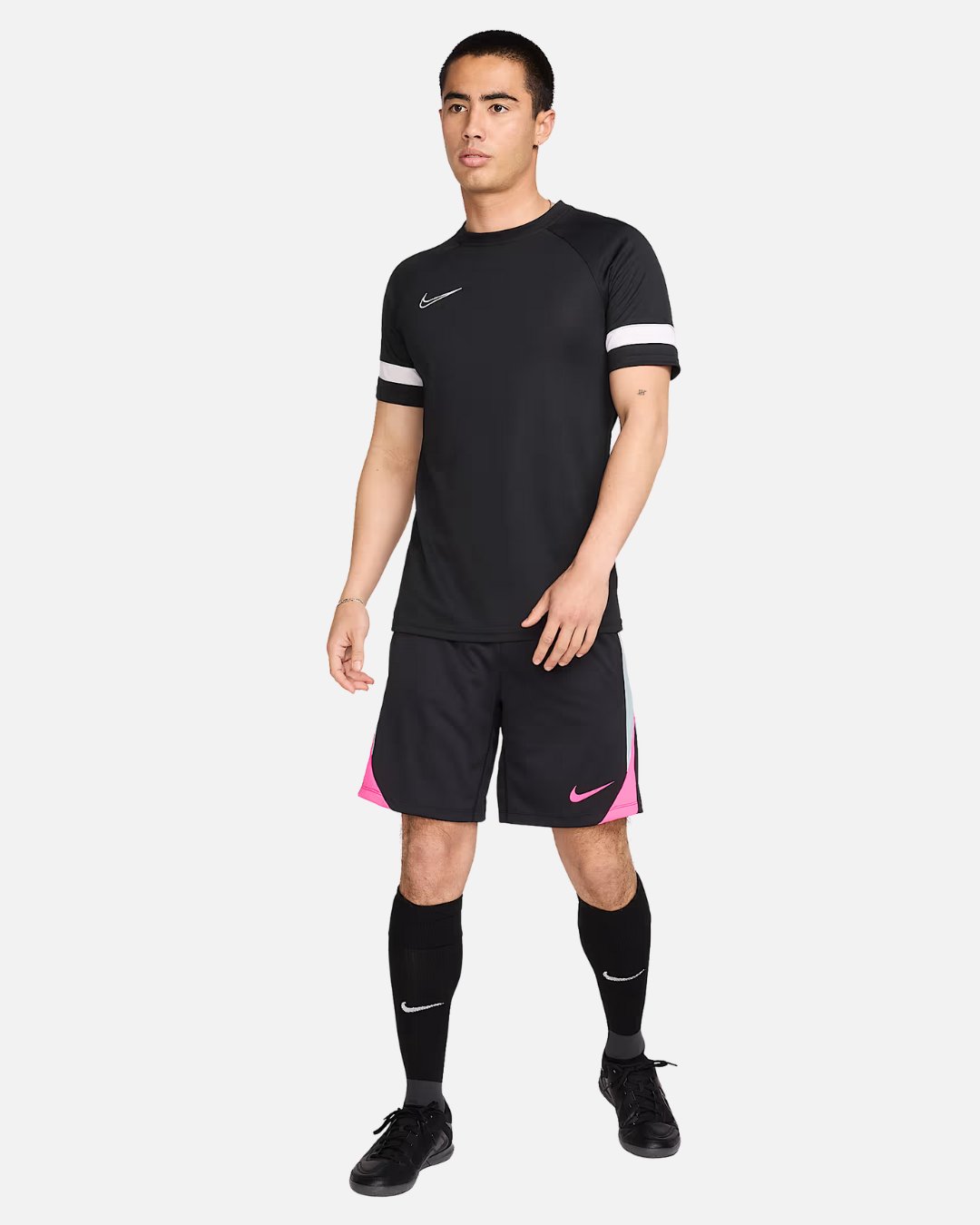 Short d'entraînement Nike Running Dri-Fit Strike - Noir/Rose