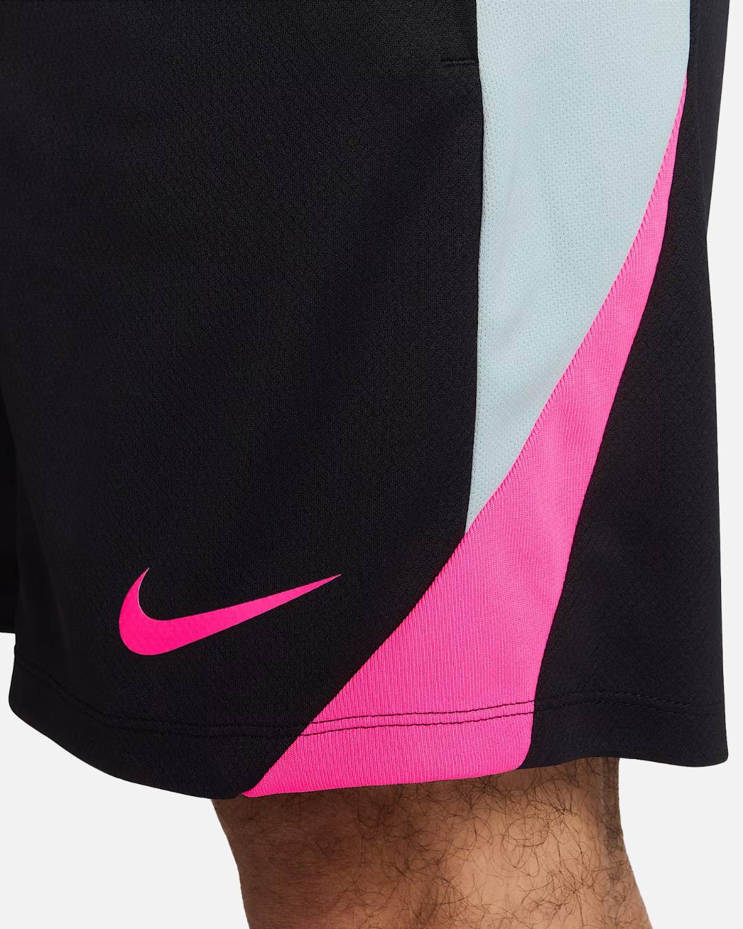Short d'entraînement Nike Running Dri-Fit Strike - Noir/Rose
