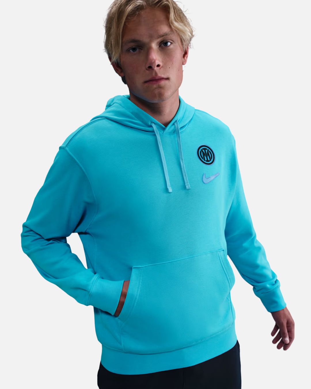 Sweat à capuche Inter Milan 2025/2026 - Bleu