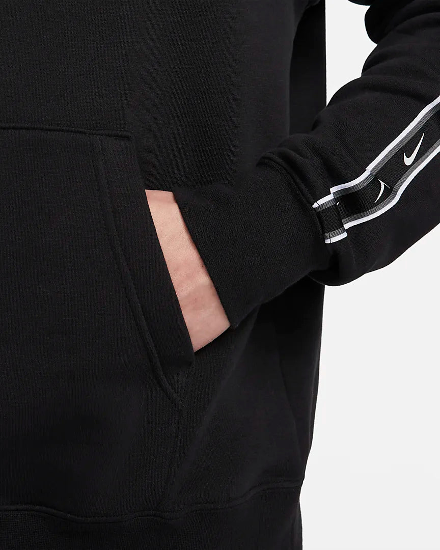 Sweat à capuche Nike Sportswear Repeat - Noir/Blanc/Gris