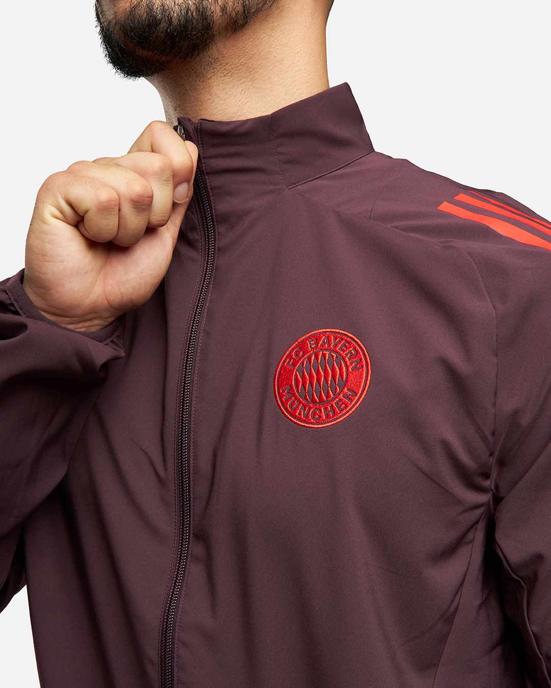 Veste de survêtement Bayern Munich 2024/2025 - Bordeaux