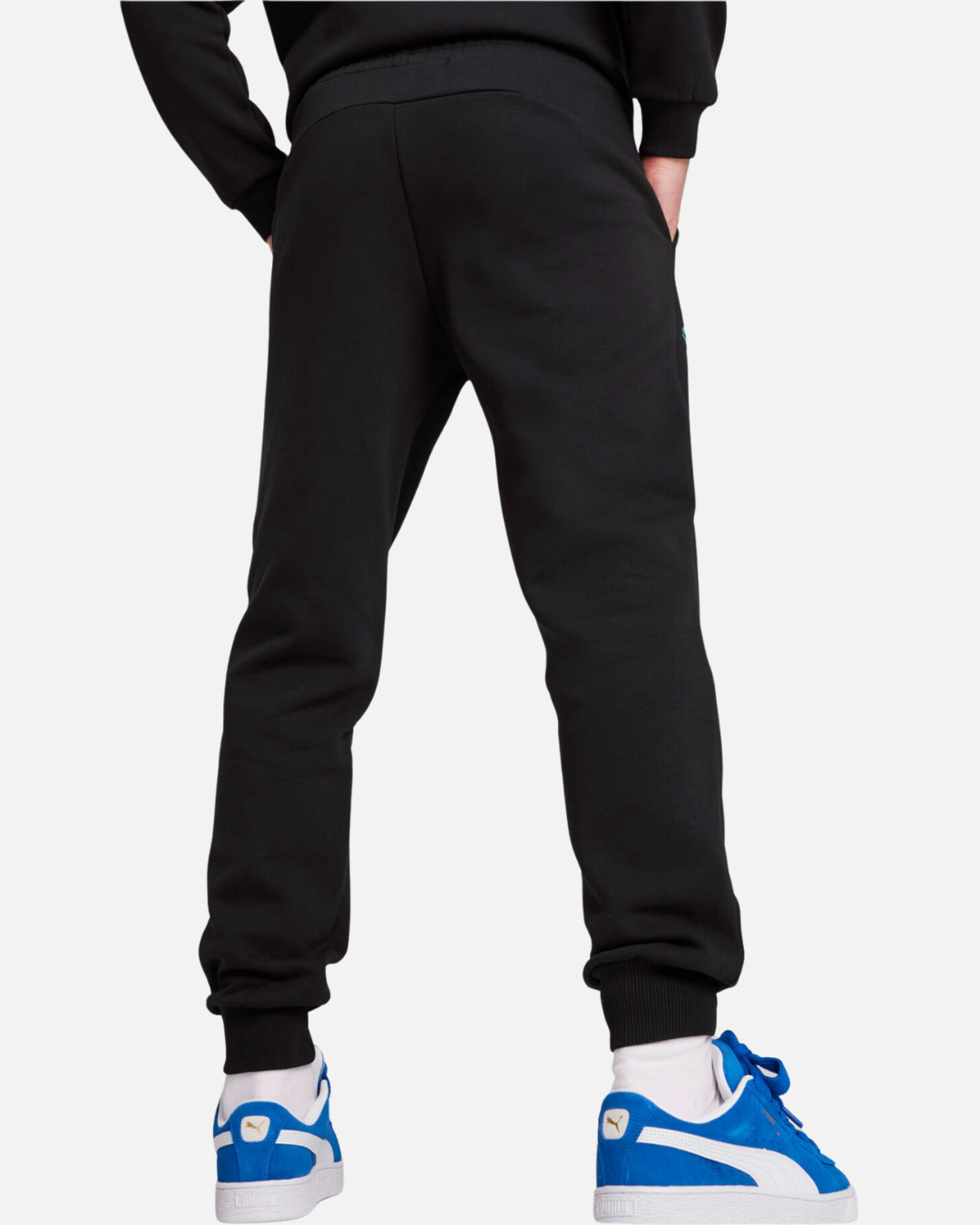 Pantalon de survêtement OM 2024/2025 - Noir/Bleu